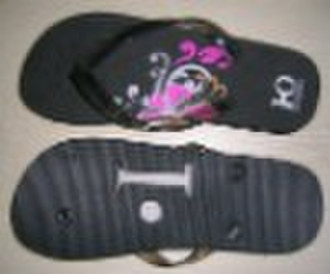 Cut out logo EVA flip flop