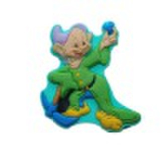 Soft pvc fridge magnet