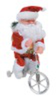 electrical santa claus by bicycle WS-E167