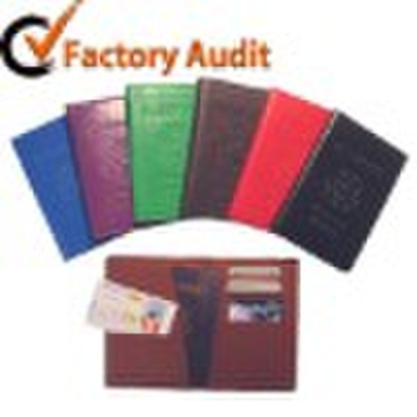 PH011 leather  passport holder