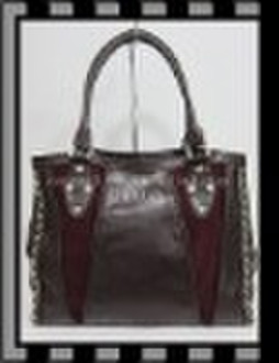 2010 popular lady leather handbag