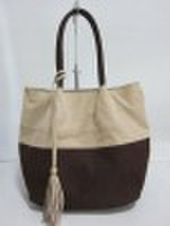 women's tow-tone genuine leather handbags 2011