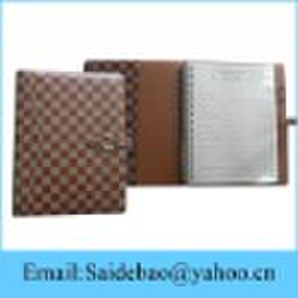 Fashionable pu leather organizer