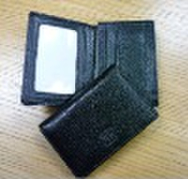 leather  business  card holder