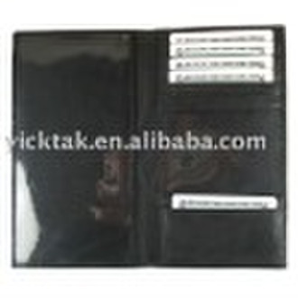 PU leather travel wallet