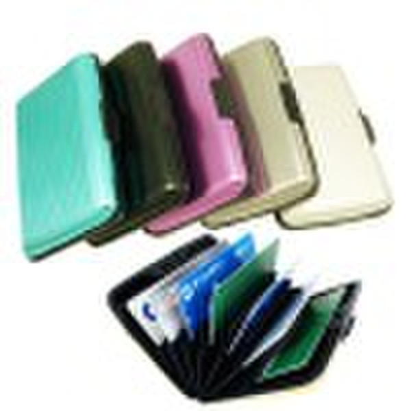 metallic wallet