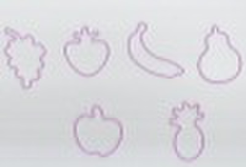 Silicone rubber  animal fruit shape band