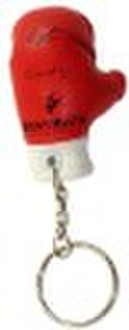 Mini fashion boxing glove keyring with exquisite w
