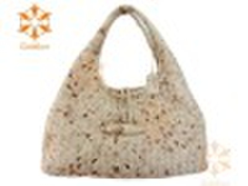 Excellent knit fashion lady handbag