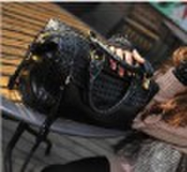 2010 handbag winter fashion weaving tassels tote s