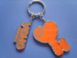 Metal Flower Key Chain/Metal Promotion Keyring/Key