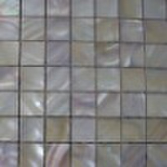 pearl-like shining shell composite mosaic