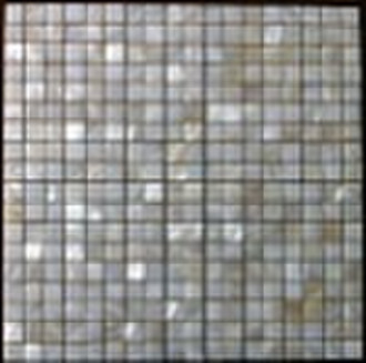 white MOP shell composite mosaic