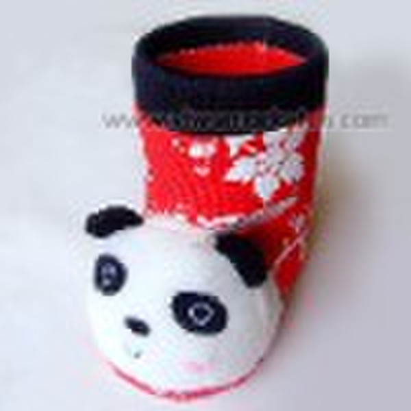 panda plush pen holder