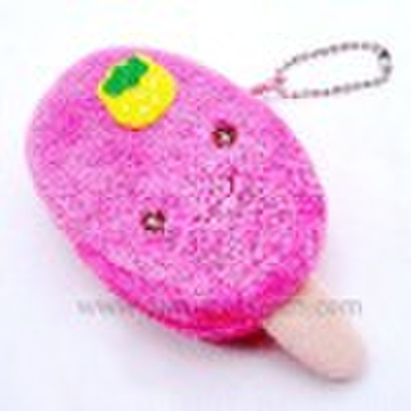 plush coin purse