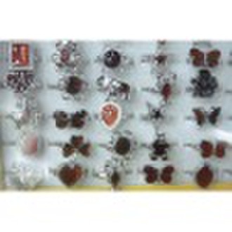 metal  mood adjustible size ring