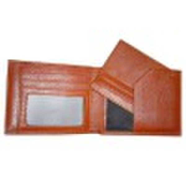 high quality fashion real leather wallet