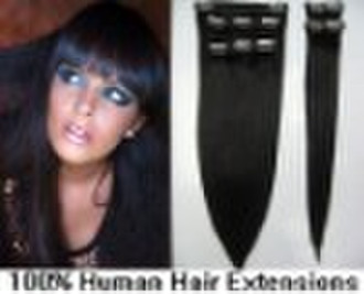 100% Human Hair Clip-in hair extension