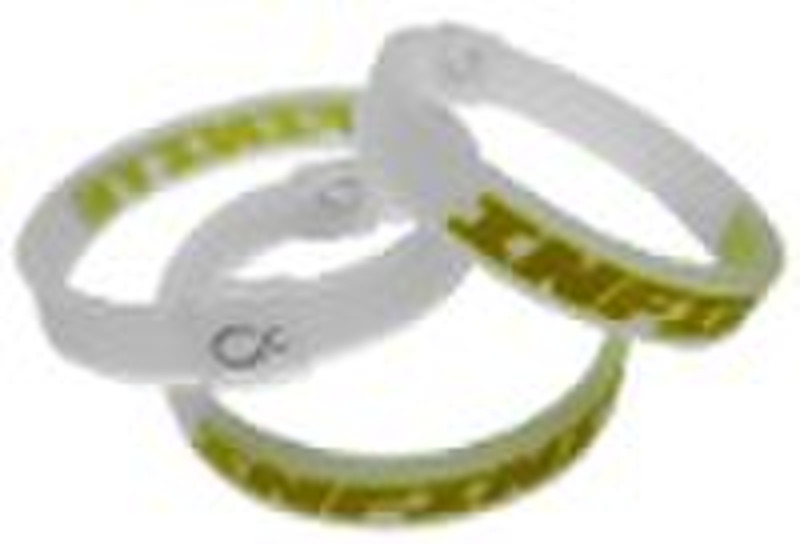 Imprinted Silicone Bracelet/wristband