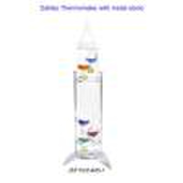 Metal stand Galileo Thermometer