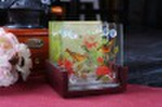 glass coaster,glass flat,household,decor