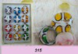 Jewelry murano glass finger ring