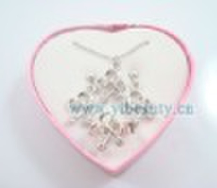 Promotional necklace jewelry set