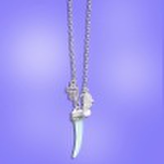 2010-2022 Cute Necklace with charm Ivory pendant