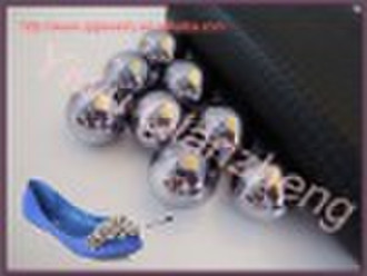 Silver plating shoe accessories