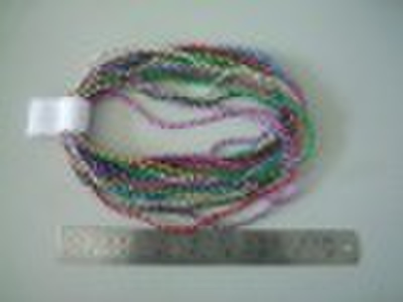 4mm metallic bean necklaces