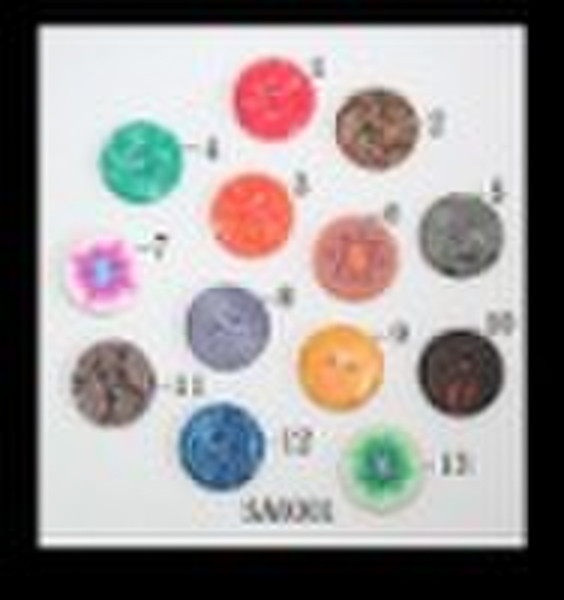 fashion button, coat button/polymer clay button