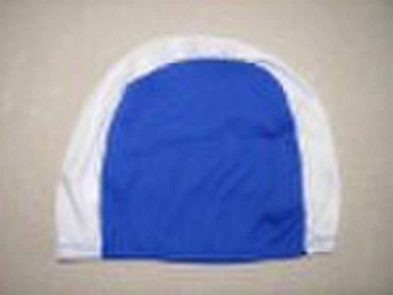 Polyester swim cap