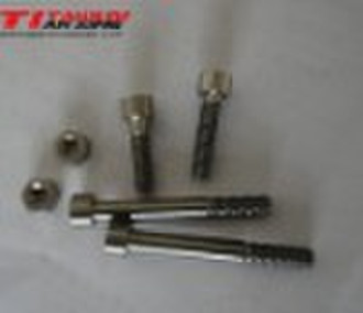 Titanium bolt and nut