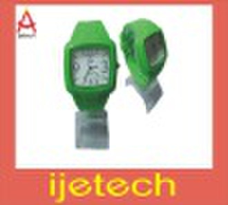 New design quartz silicone watch