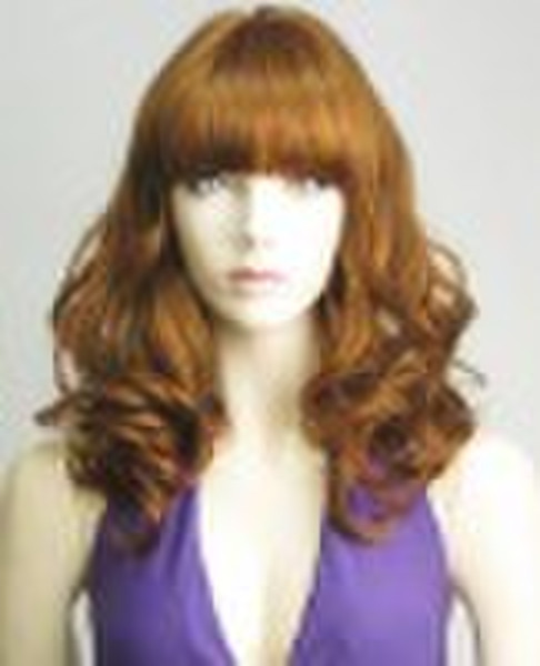 Fashion ladies` machine weft Monofiliament remy hu