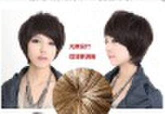 Kanekalon natural young lady's short synthetic