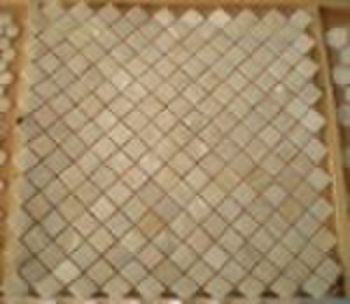 gold shell tile