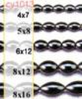 Magnetic & Hematite Rice beads