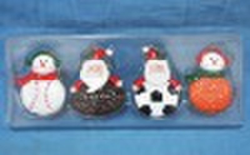 Polymer clay handicraft Christmas decoration penda