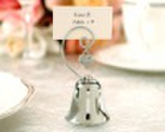 Wedding favors-"Charming" Silver Bell wi