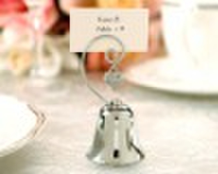 Wedding favors-"Charming" Silver Bell wi