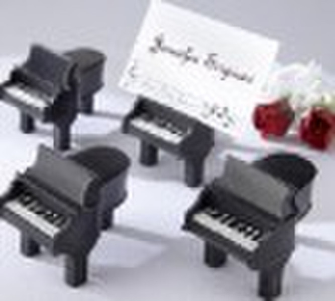 Wedding favors Piano Place Card Holders with Cards