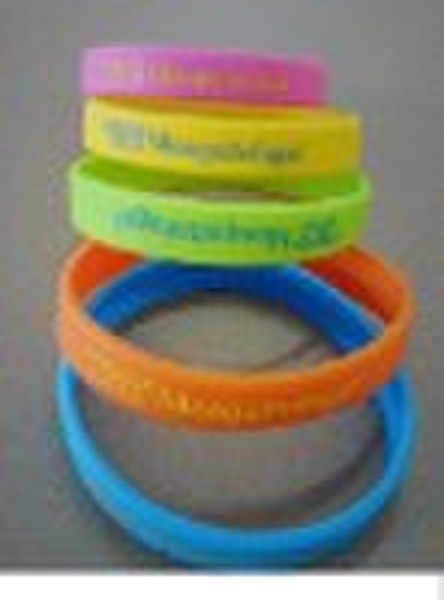 Silicone wrist band