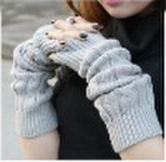 Fashion Knitted Acrylic Gloves