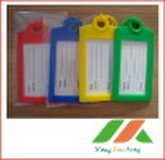 Promotional printed silicone luggage tag