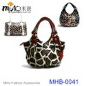 Leopard Textur Fashion Handtasche