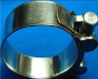 SS ROBUST CLAMP WITH SOLID NUT HOSE CLAMPS
