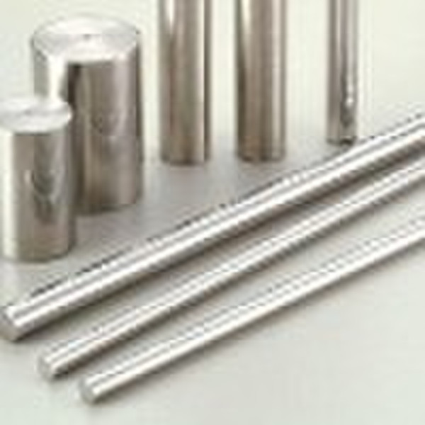 Polished titanium bars