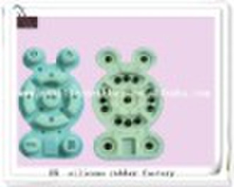 Silicone remote control button/silicone rubber but