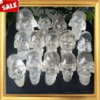 Wholesale top quality rock crystal skull sculpture